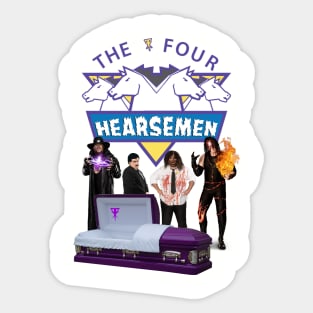 The Four Hearsemen Sticker